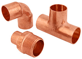 Individually coded UPC Copper Pressure Fittings