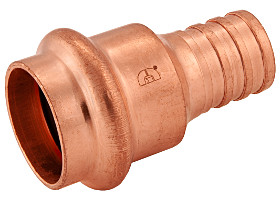 PEX x Press-Fit Wrot Copper Adapters