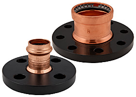 Press-Fit Wrot Copper Flanges